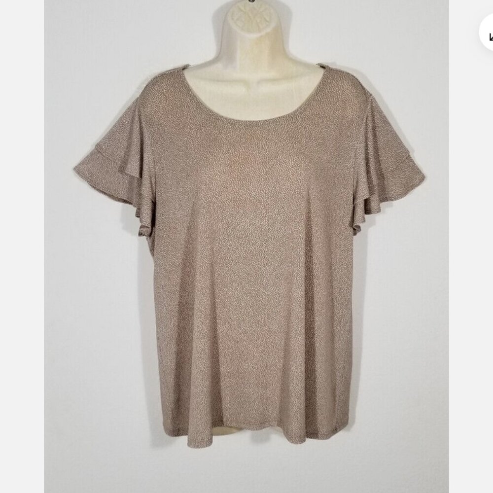 ADRIANNA PAPELL Top Blouse 6337E1M